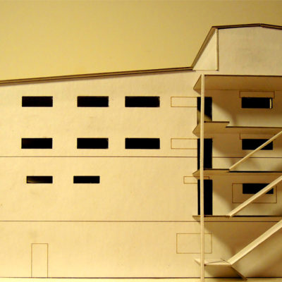 Architektonický model domu