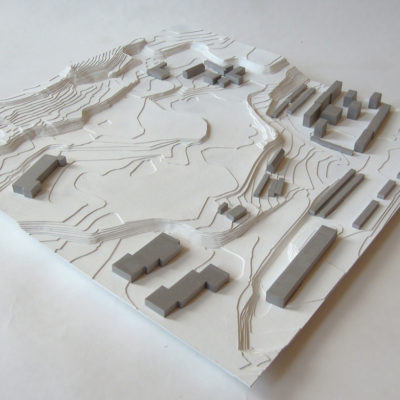 Urbanistický model Červený kopec